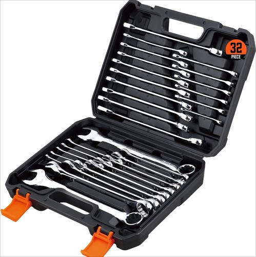 Piece combination wrench - 32-piece,